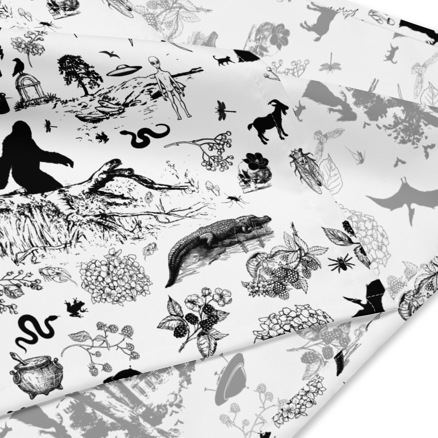 Toile Tales of the South Bandana