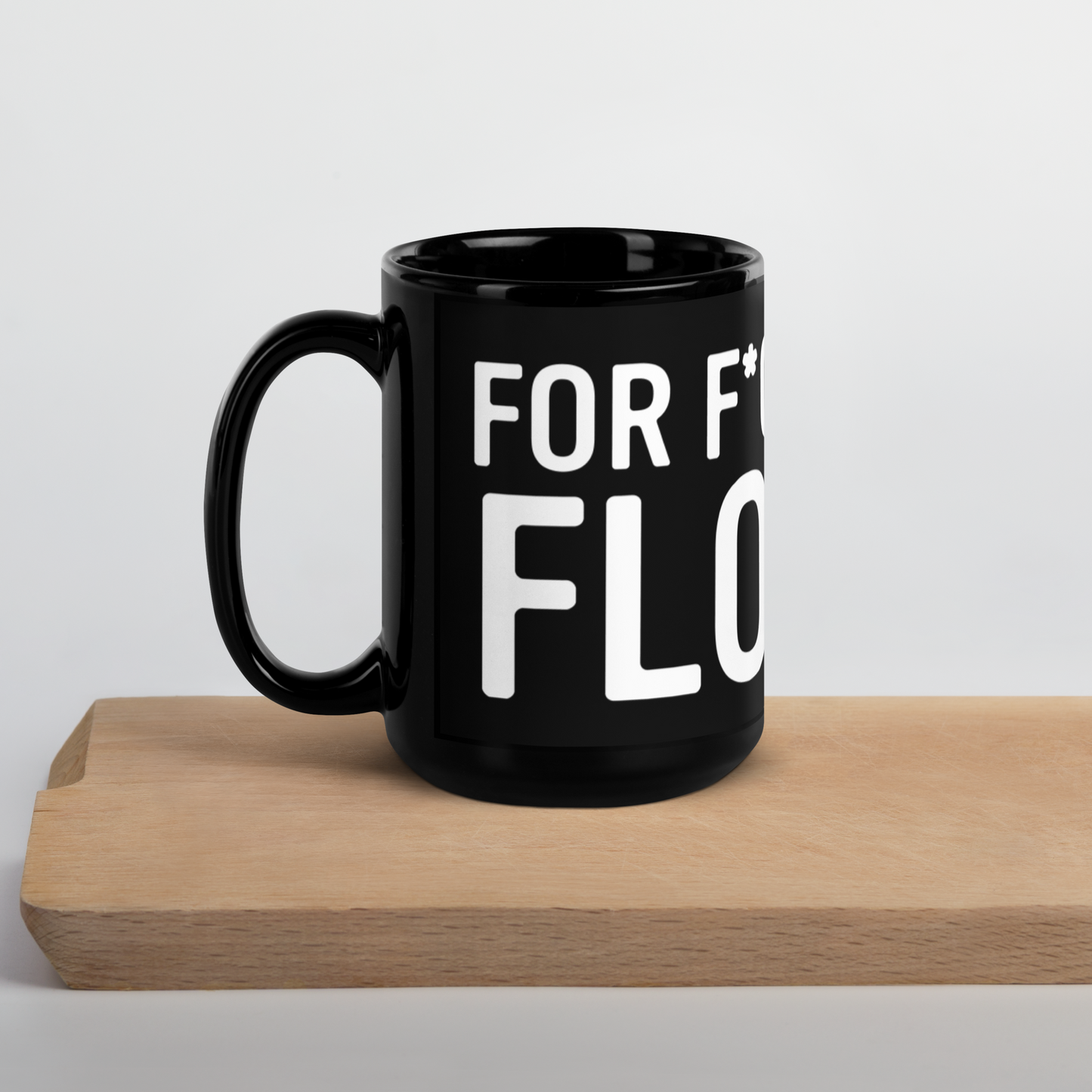 For F*ck's Sake Florida - Black Glossy Mug