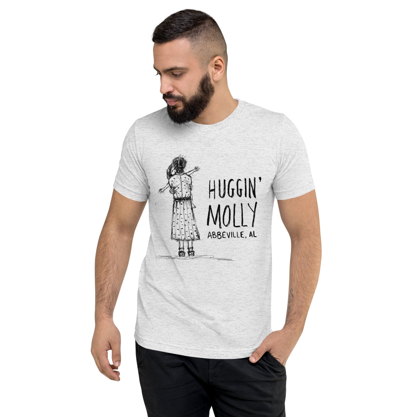 The Legend of Huggin' Molly Tri-blend T-shirt
