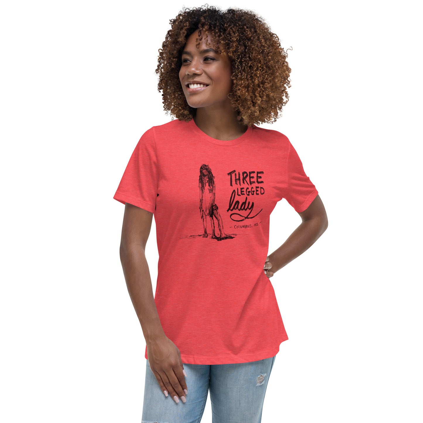The Legend of Three-legged Lady Women's T-Shirt