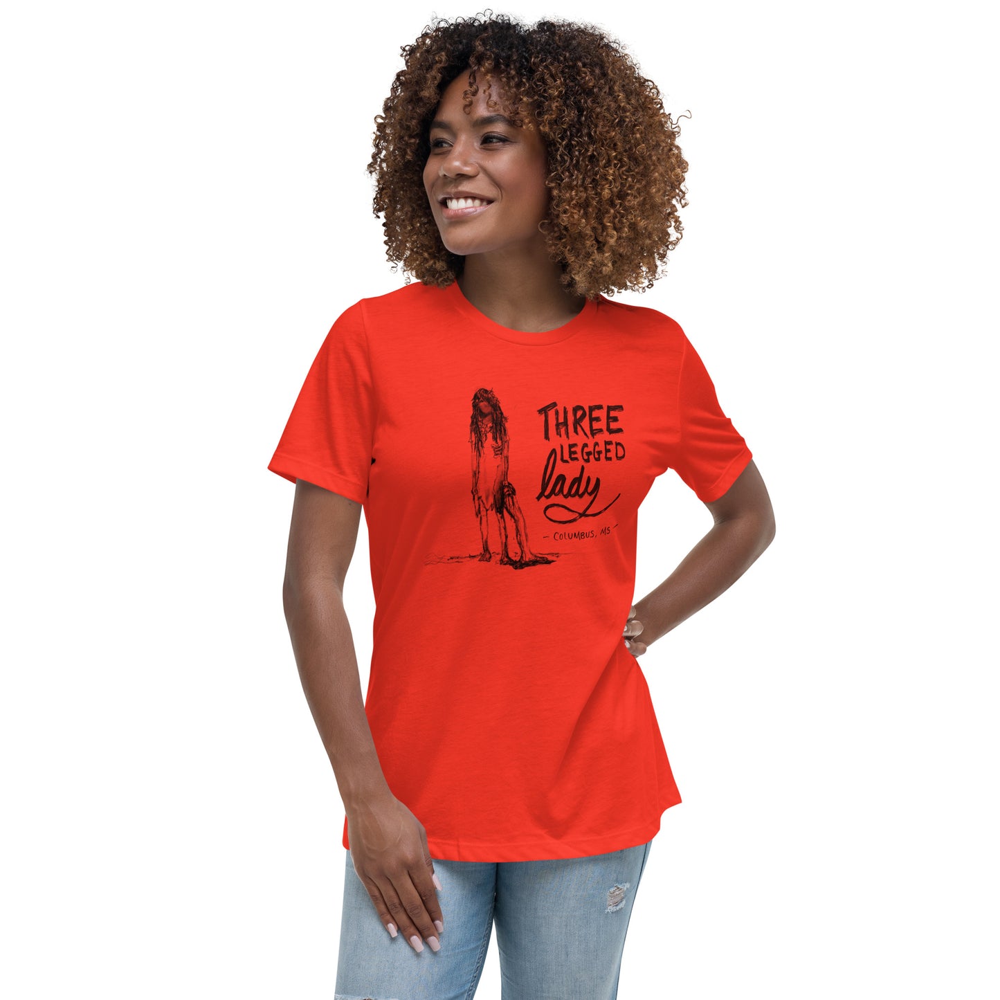 The Legend of Three-legged Lady Women's T-Shirt